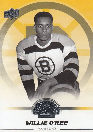 řadová karta WILLIE O´REE 23-24 UD Boston Bruins Centennial číslo 38